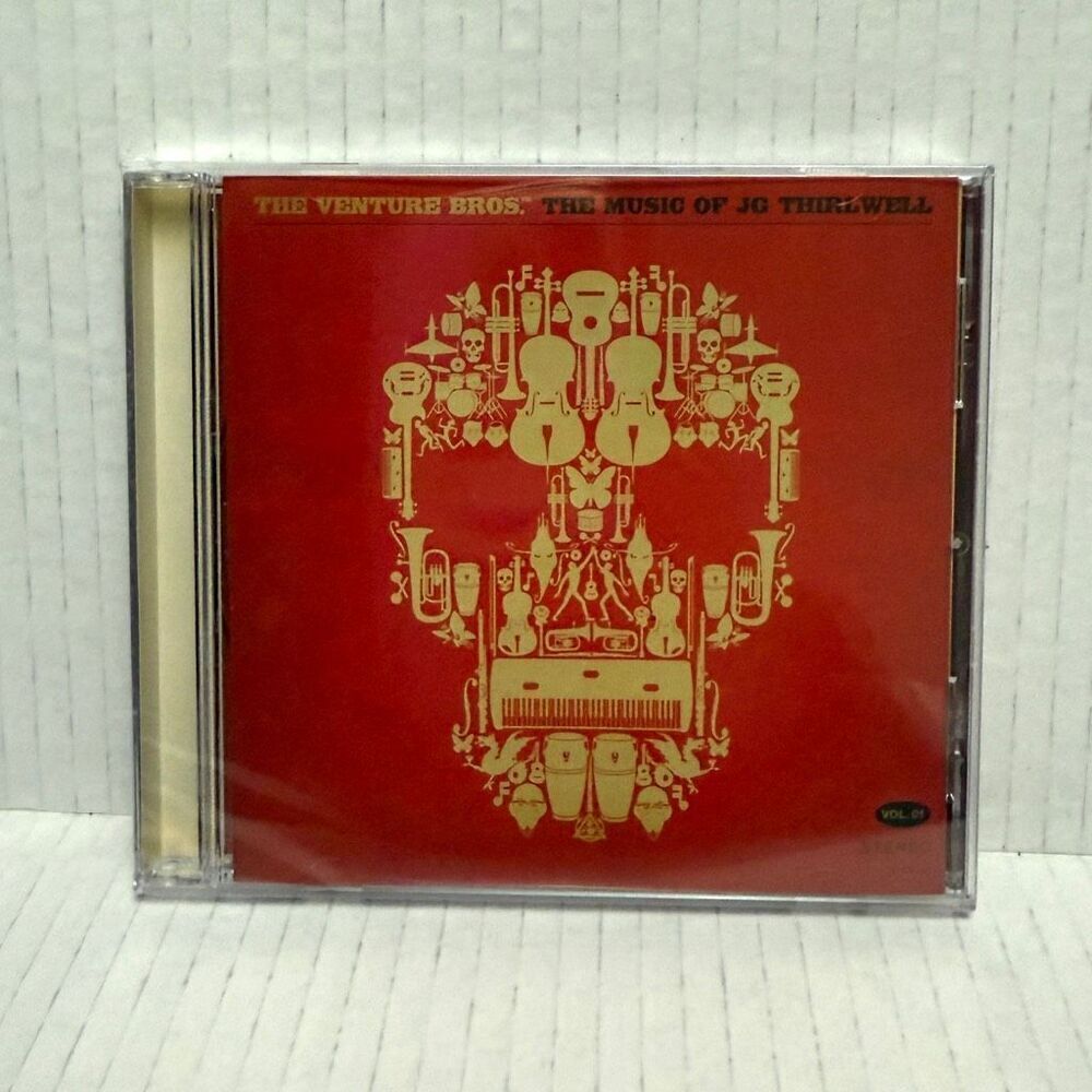 JG Thirlwell Music of The Venture Bros Volume One (CD) Soundtrack New Sealed